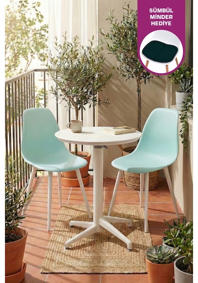 Vilinze Tilia Plastik Bahçe Balkon Bistro Seti Katlanır Masa 60 60 Cm Tilia-beyaz-eames2-myeşili-beyaz Diğer Vilinze Tilia Plastik Bahçe Balkon Bistro Seti Katlanır Masa 60 60 Cm Tilia-beyaz-eames2-myeşili-beyaz Diğer