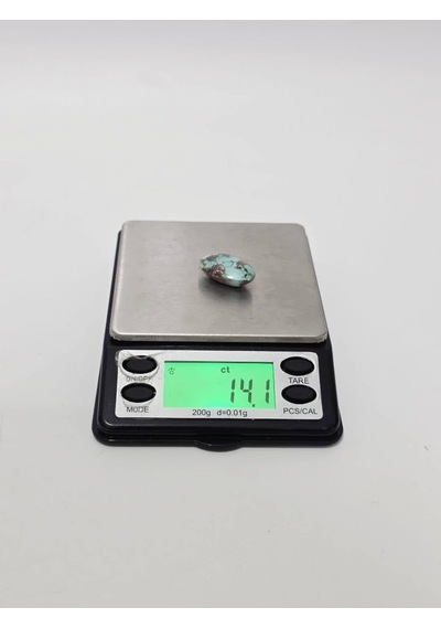 Doğal İran Nişabur Firuze Turkuaz Taşı 14 Karat - 2,8 Gram