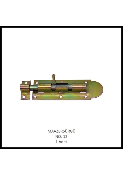 Mavzer Sürgü No: 12 Sarı