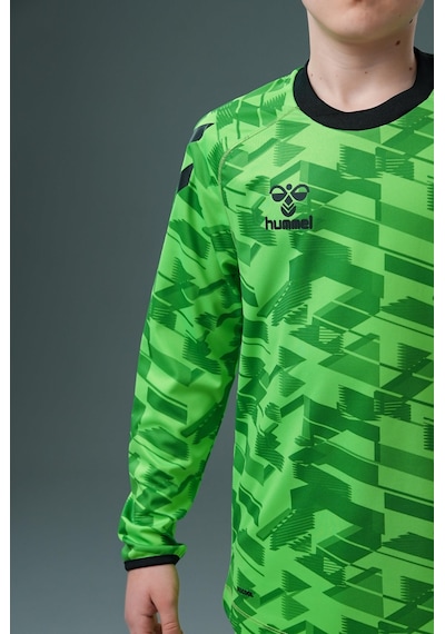 Hummel Line Kaleci Tek Üst Forma Neon Yeşil Çocuk
