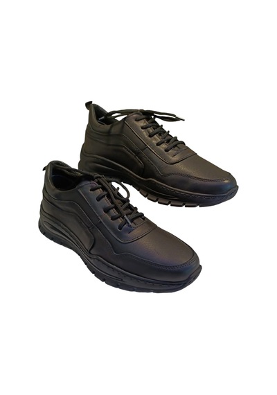 Castle Black 13255 Erkek Deri Casual Ayakkabı Siyah