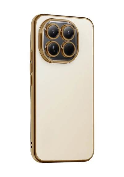 Newface - 381 - Xiaomi Mi 15 Razer Lensli Silikon - Csmo-tex - - Gold
