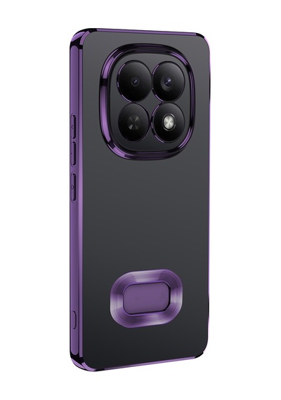 Xiaomi Redmi Note 15 5g Kılıf Kamera Lens Korumalı Logo Gösteren İnce Hafif Cherena Altın