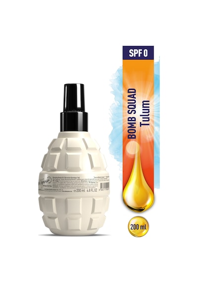 Eda Taşpınar Tulum Bronzing Bomb Bronzlaştırıcı Güneş Yağı SPF0 200 ML
