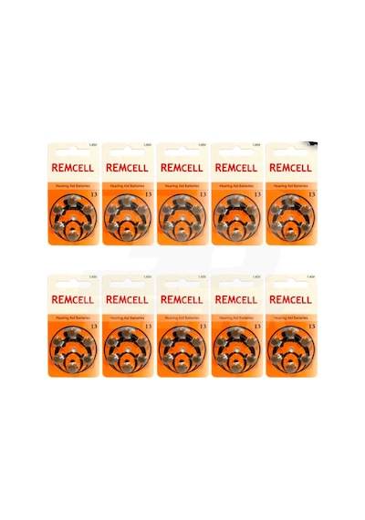Remcell 13 Numara 1.45V İşitme Cihazı Pili Blister 6 x 10'lu