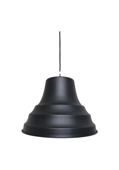 Riolight Retro Siyah Içi Beyaz Tekli Metal Sarkıt Çap: 27Cm (538288592)