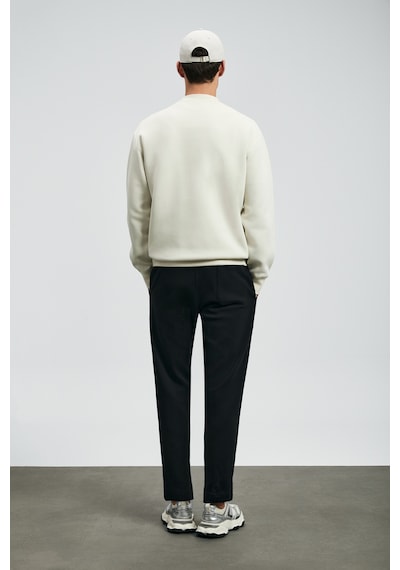 Lufian Oracle Erkek Sweatshirt Kırık Beyaz Kırık Beyaz 112030178100510 Beyaz