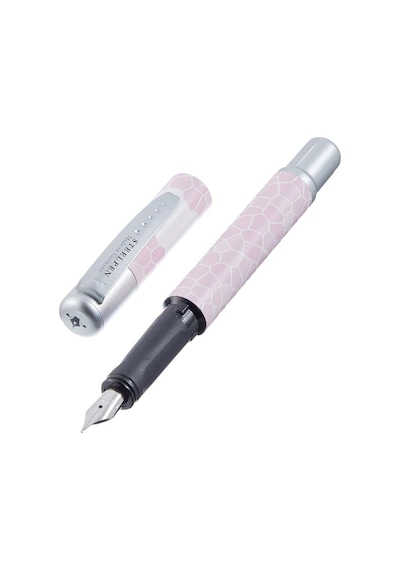 Steelpen Sky Serisi 4547 Dk Mozaik Pembe Dolma Kalem Standart