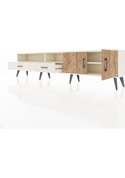 Arges Tv Ünitesi 3 Raflı 2 Çekmeceli 2 Kapaklı 220x30x51 Aytaşı-çam/aytaşı Atlas Çam/aytası - Aytası Arges Tv Ünitesi 3 Raflı 2 Çekmeceli 2 Kapaklı 220x30x51 Aytaşı-çam/aytaşı Atlas Çam/aytası - Aytası