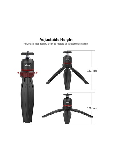 Mt-17 Masaüstü Vlog Tripod, Siyah 9M938ATDiğer