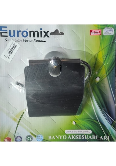 Euromix Krom Tuvalet Kağıtlığı Banyo Wc Askılığı