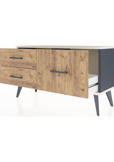 Arges Şifonyer 3 Raflı 88x30x48 Antrasit-aytaşı/çam Aytaşı/çam Arges Şifonyer 3 Raflı 88x30x48 Antrasit-aytaşı/çam Aytaşı/çam