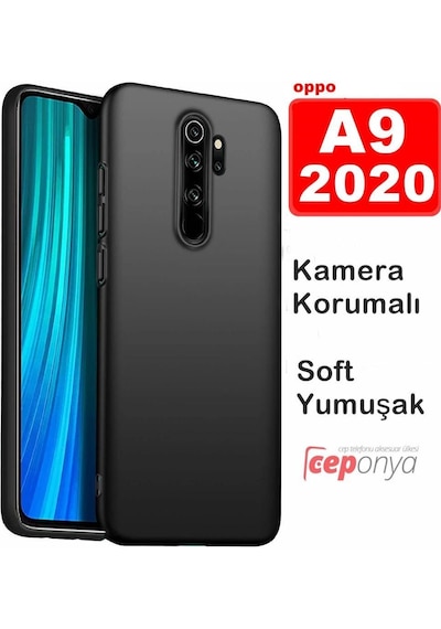 Oppo A9 2020 Kamera Korumali Mat Soft Esnek Kalite Silikon Kilif 409581796