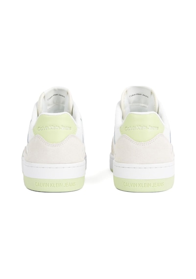 Calvin Klein Basket Cupsole Lace Mıx N Beyaz Kadın Sneaker Beyaz