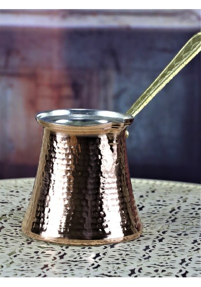 Klasik Bakır Sütlük Cezve 600 ml