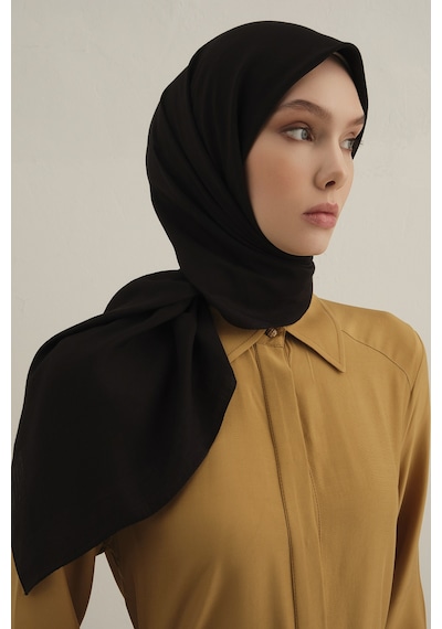 Armine Siyah B. Lyocell Eşarp 01 Siyah