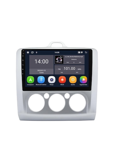 Ford Focus 2 Android Multimedya Sistemi Analog Klima 2006-2011 Clarion 4/64