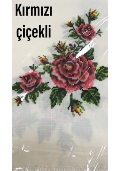 Kanaviçe Dijital Baskı 120x150 Masa Örtüsü