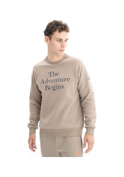 AR-MA Arma Erkek Yazı Baskılı Regular Fit Bisiklet Yaka Sweatshirt 001