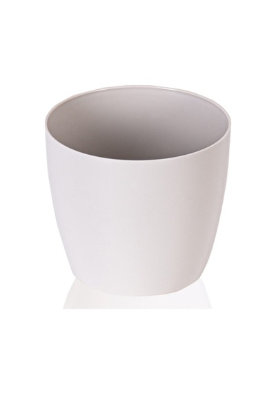Yk04 Yakut Saksı No:4 Drenaj Aparatı Ile Birlikte, Kirli Beyaz, 21.8cm, 7.4 Litre Turkuaz