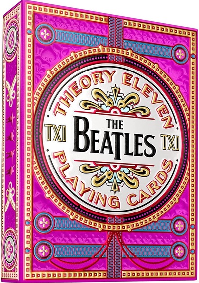 Theory11 The Beatles Pink Oyun Kağıdı Kartı Kartları Destesi Koleksiyonluk