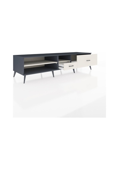 Kronos Tv Ünitesi 2 Raflı 2 Çekmeceli 220x59x51 Antrasit-aytaşı Aytası/aytası - Antrasıt Kronos Tv Ünitesi 2 Raflı 2 Çekmeceli 220x59x51 Antrasit-aytaşı Aytası/aytası - Antrasıt