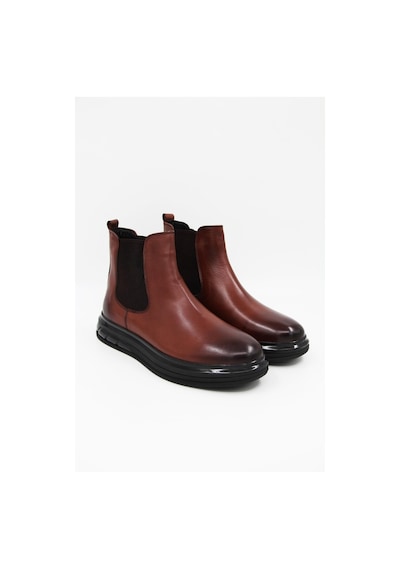 Alberto Rossi 202 3627 Erkek Klasik Bot - Kahverengi-kahverengi Kahverengi