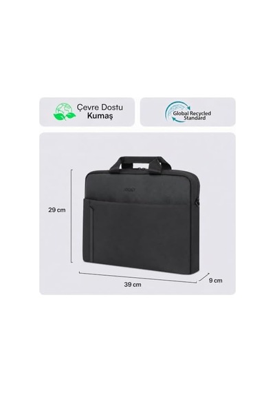 Mack Mce-1712 Code Eco Çevre Dostu Laptop Çantası, 16 İnç Bilgisayar Çantası, Kadın Ve Erkek Noteboo
