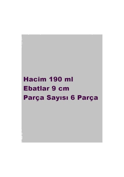 Paslanmaz Çelik 6lı Çerezlik Takımı 8,5 Cm Gümüş