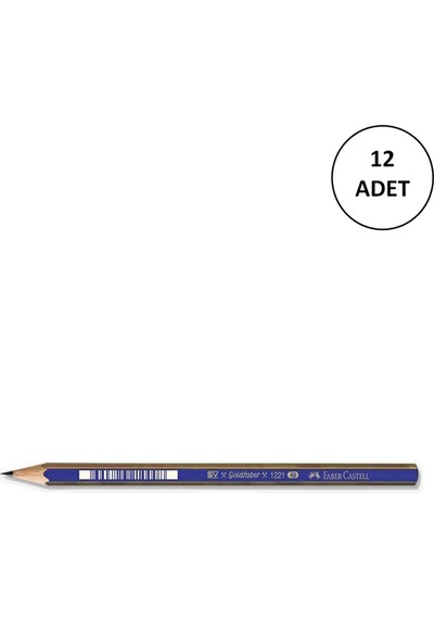 Faber Castell Goldfaber Dereceli Kurşun Kalem 4b 12 Adet