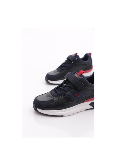 Pepino 1741 Çocuk Filet Spor Ayakkabı Lacivert Kırmızı