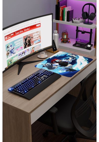 Brawlhalla Kaymaz Dikişli Kauçuk Oyuncu Mousepad V2 - 48x40 Xl Gaming Mouse Pad Fare Altlığı