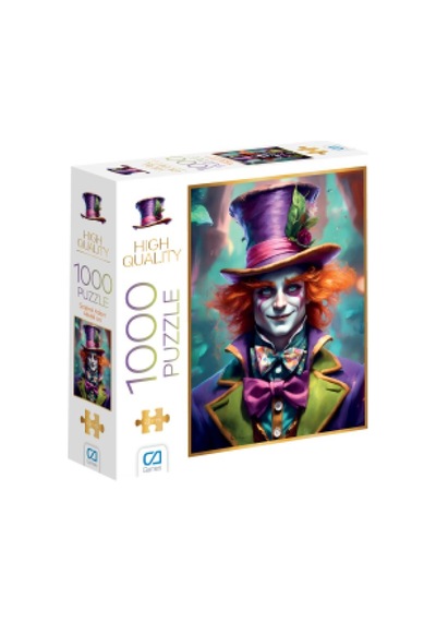 Şapkalı Adam Puzzle 1000 Parça