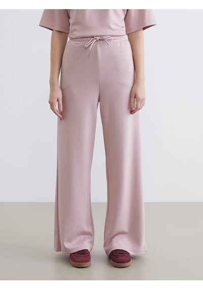 Lc Waikiki Pembe Beli Lastikli Soft Touch Kadın Eşofman Altı