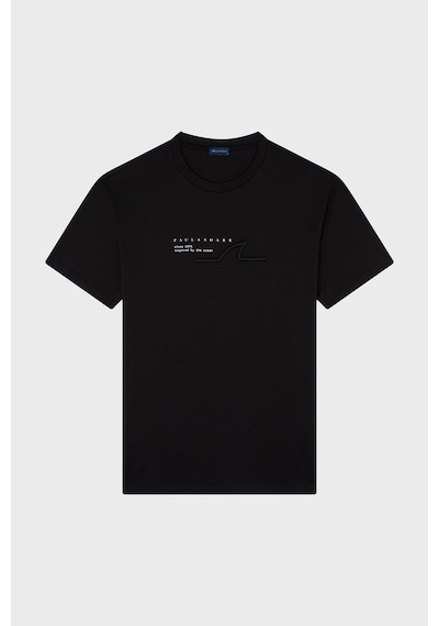 Paul & Shark Erkek T Shirt 24411053 011 Siyah SIYAH Siyah