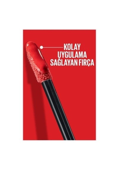 Maybelline New York Super Stay Vinyl Ink Uzun Süre Kalıcı Şeftali Tonlu Likit Parlak Ruj 35 00