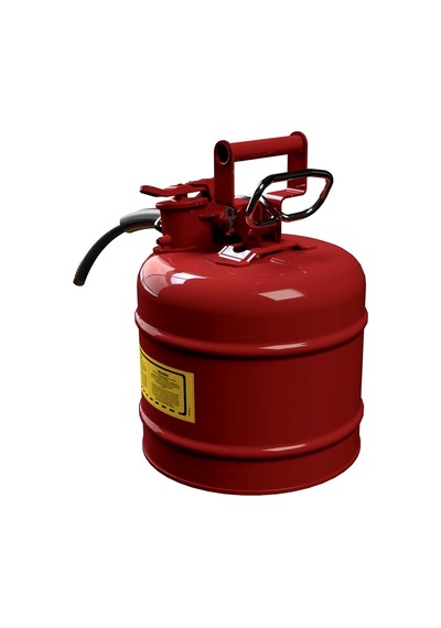 Justrite 7220120 8 Litre Çelik Güvenlik Bidonu