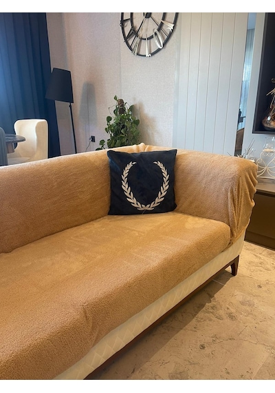 Mulberry Wellsoft Koltuk Örtüsü 220 x 230 CM Deve Tüyü
