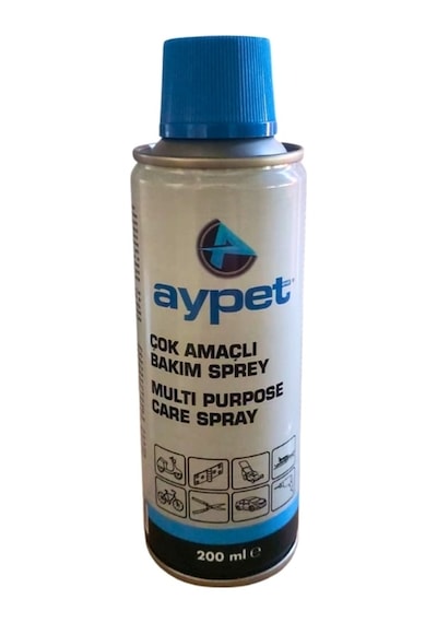 Aypet Nu -40 Çok Amaçlı Pas Sökücü Yağlayıcı Bakım Spreyi 200 Ml