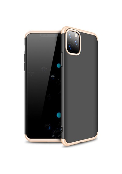 Apple Uyumlu iPhone 11 Pro 3 Parçalı 360 Tam Koruma Gkk Kapak Kılıf