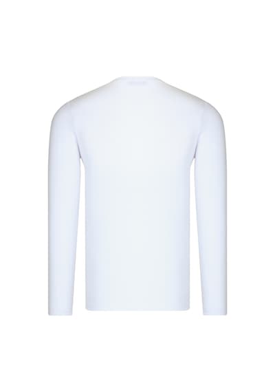 İkili Set T8587 Dewberry V Yaka Erkek Sweatshırt-beyaz-antrasit Beyaz-antrasit
