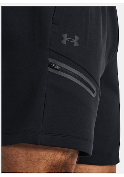 Under Armour Erkek UA Unstoppable Fleece Şort 1379809-001 Siyah