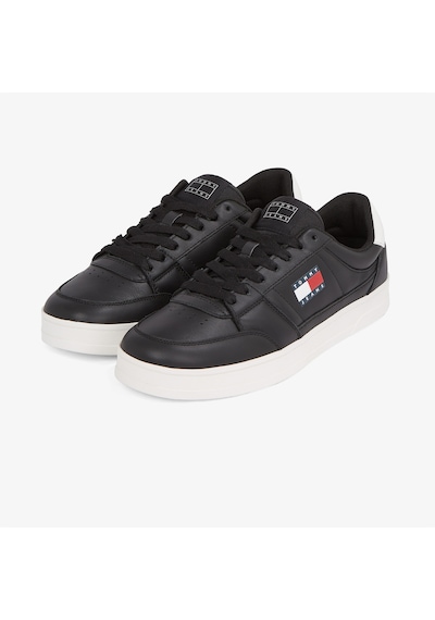 Tommy Hilfiger The Greenwich New Ess Erkek Siyah Spor Ayakkabı 026 Em0em01574 Siyah