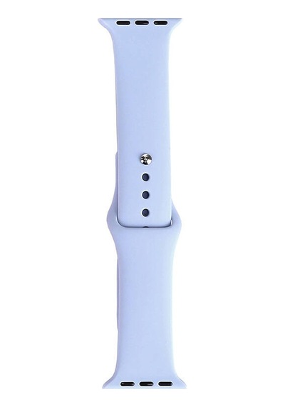 Watch 42mm Band Serisi Klasik Kordon Silikon Strap Kayış-light Lavender
