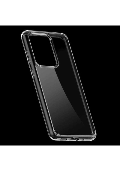 Galaxy S20 Ultra Kılıf Zore Coss Şeffaf Sert Silikon Kılıf Renksiz