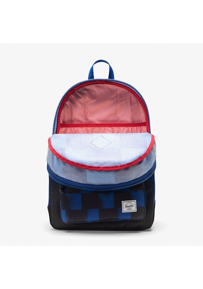 Herschel Heritage Checkered Çocuk Siyah/mavi Sırt Çantası 11576 Siyah