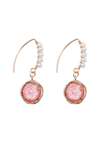 So-much Kadın Özel Tasarım Sallantılı Küpe-6 Pembe İnci - 225997161 Pembe İnci - 225997161 Pembe İnci