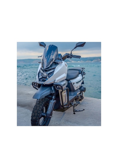 Musatti Rajon 50x 49 Cc Otomatik Scooter Motosiklet Kırmızı Beyaz