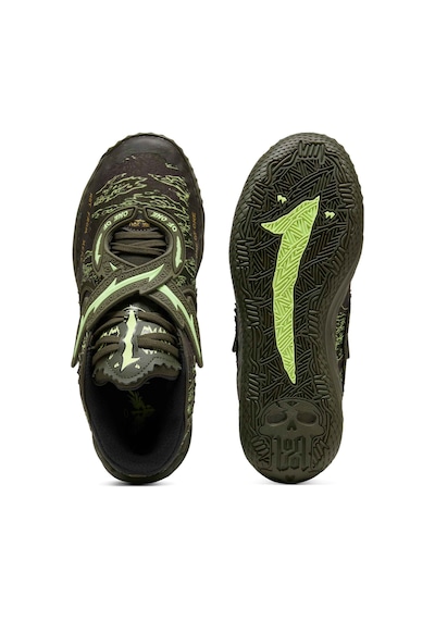 Puma Mb.05 Camo Unısex Basketbol Ayakkabısı 312795 01 Yeşil