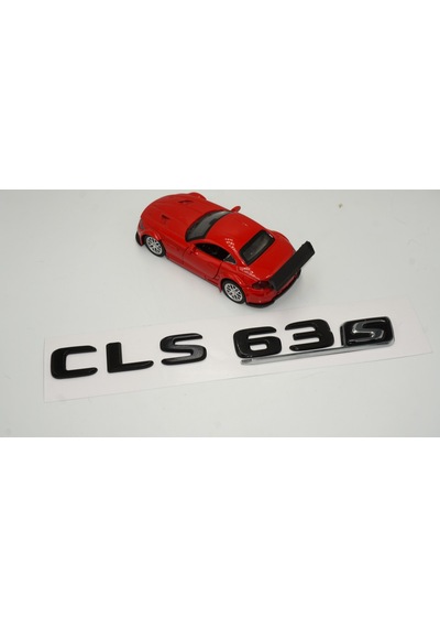 CLS 63S Bagaj Parlak Siyah ABS 3M 3D Yazı Logo